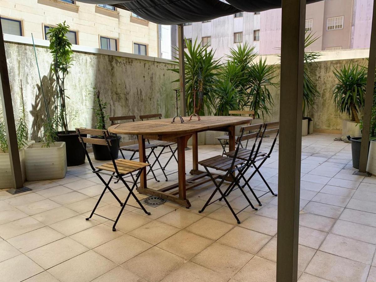 Impresionante Piso En El Centro De Pontevedra Con Terraza Y Parking Apartment Екстериор снимка